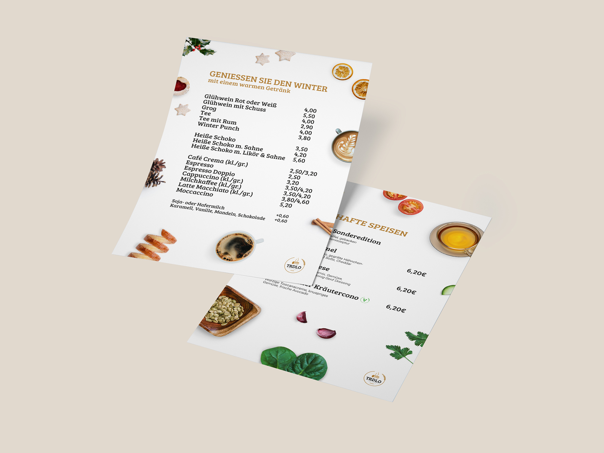 a menu design