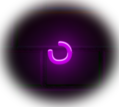 a decorative neon sign design